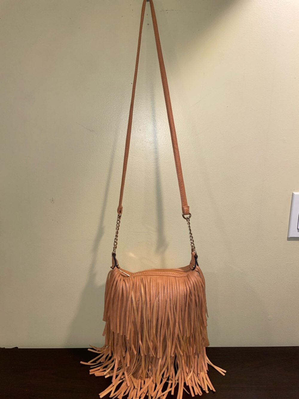 Western Fringe Crossbody Purse–Cowgirl Rodeo Boho Bag, Country Concert Style